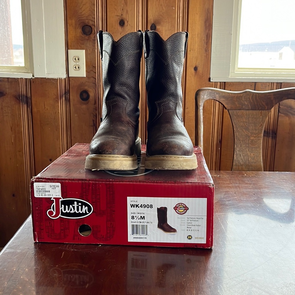 Justin original work boots